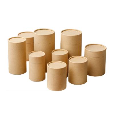 China Recycled Materials Durable Customized Salt Paper Box Tube Mascara Kraft Paper Tube For Packaging And Wrapping Chemical Fiber for sale