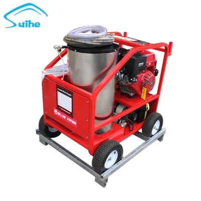 China Non Ionic Portable Industrial Diesel Heated Hot Water Pressure Washer for sale