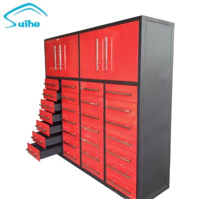 China Easy 72 Inch 28 Drawers High Quality Industrial Waterproof Tool Box Cabinet for sale