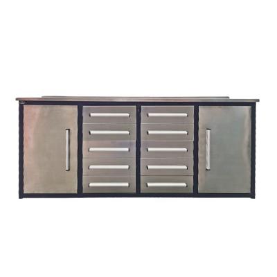 China Suihe metal stainless steel workbench steel mobile tool cabinet for workshop for sale