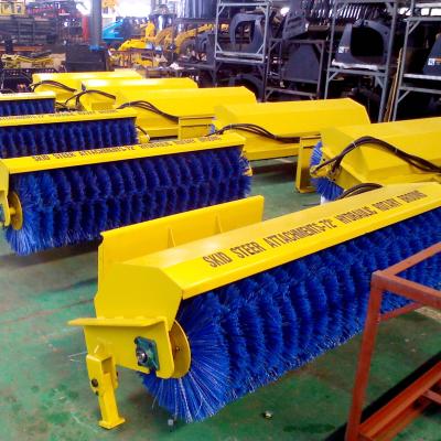 China Construction worksÂ   High Quality Oblique Angle Sweeper Tractor 3 Point Hitch Snow Tractor Snow Sweeper for sale