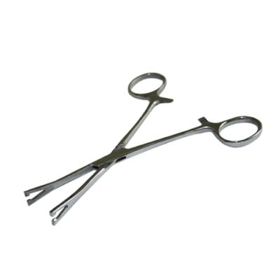 China 316L 316L Stainless Steel Surgical S.S Drilling Pennington Forceps Slotted for sale