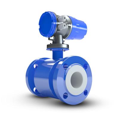 China Flow measurement wifi high accuracy acidic water flow meter magnetic flowmeter price for sale