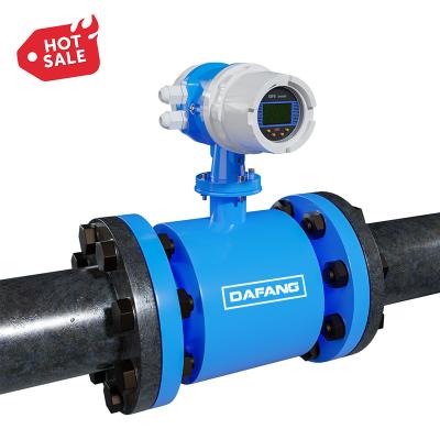 China Magnetic flowmeter medidor de flujo de transmisor of WTP/WWTP/ETP electromagnetic flow meter control liquid modbus flow for sale