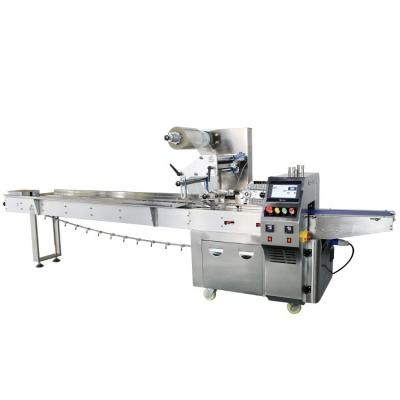 China Multi-Function Back Seal Pillow Packing Machine 3 Servo Flow Wrapping Packaging Machine for sale