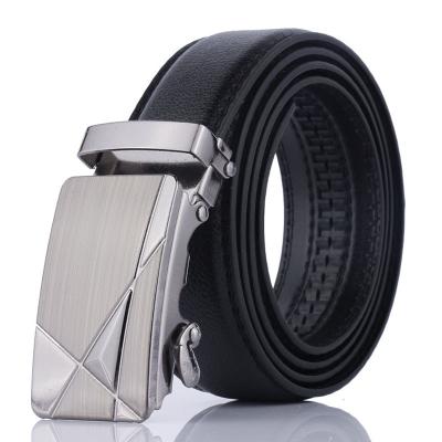 China Decoractive PU Buckle Suit Fashion Belt Hot Selling Synthetic Leather Automatic Belt Men for sale