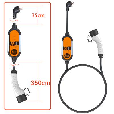 China Feyree Electronics 5m Auto EV Charging Cable TYPE2 3.5kw AC EV Charger 3.5KW 16A for sale