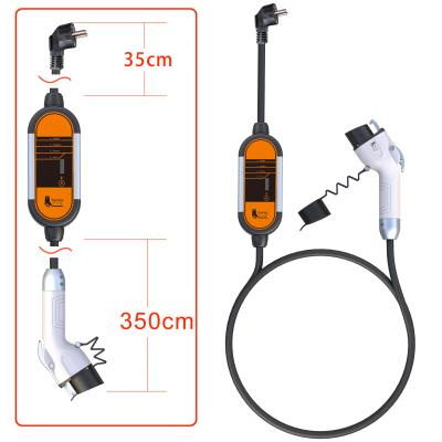 China Feyree 16A Mode Class 1 AC Ev Charger 3.5kw EVSE Ev Charger Portable Electric Vehicle Car Charger QUICK Charging Type 1 SAE J1772 for sale