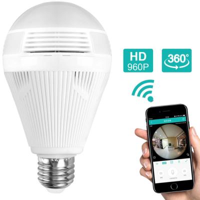 China NIGHT VISION HD 1080P LED Light CCTV Security 360 Degree WIFI Bulb Camera for sale