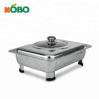 China Eco - Friendly Stainless Steel Food Tray / Pan / Food Buffet Stove Series for sale