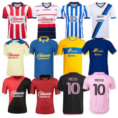 China Quick Dry Factory wholesale cheap 23-24 Top Thai Necaxa Puebla Tijuana Toluca Juarez football jersey men soccer jersey for sale