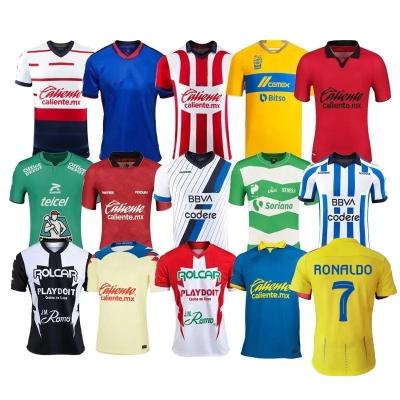 China Quick Dry freight forwarder china to mexico soccer jersey Liga MX Guadalajara America tigre Santos Laguna Monterrey football jersey for sale