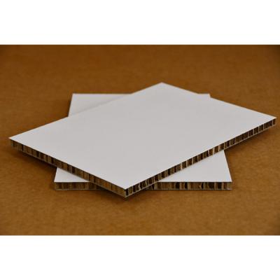 China Industry Moisture Proof High Quality White Billboard Corrugated Cardboard Honeycomb Board for sale