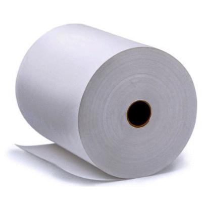 China Moisture proof silicone coated paper roll, for label stock, GSM: 70-110 silicone coated baking paper for sale