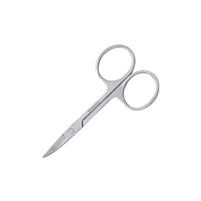 China Hot Personal Care Right Hand Manicure Scissors VW-MS-020 Scissors For Sale Stainless Steel With Laser Logo Eyebrow Scissors for sale