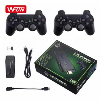 China Games/Element Saving Games Super 10000 Gamepad HD TV 4K Wireless Game Stick Wireless Video Games Consoles Double 2.4G Kids Retro Games for sale