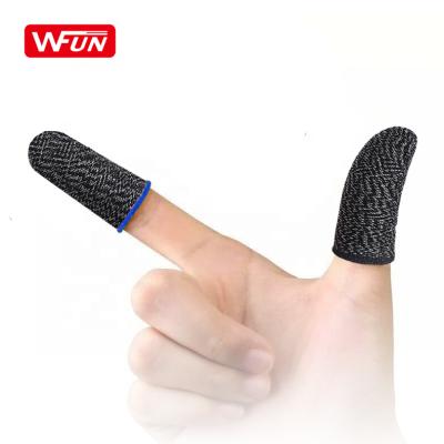 China Touch Buttons WFUN 2PCS Finger Sleeve For Game Thumb Sleeves Mobile Game For Pubg Fortnine for sale