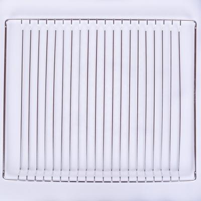 China STAINLESS STEEL WIRE RACK COOKER METAL OVEN RACK GRILL SHELF for sale