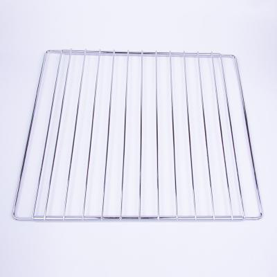 China Workable Length 36-46cm Width: 32cm Adjustable Kitchen Oven Wire Shelf Chrome for sale