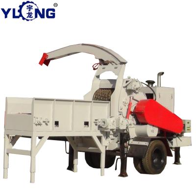 China Crush Wood Logs YULONG T-Rex 6585B Wood Chipper Diesel For Raw Logs for sale