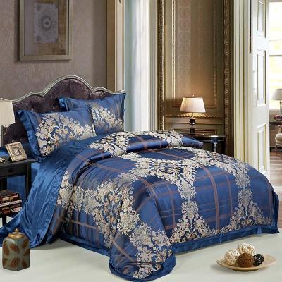 China Super Magnificent Folded Pure Mulberry Silk Flat Elastic Bedding Set Fitted Sheet for sale