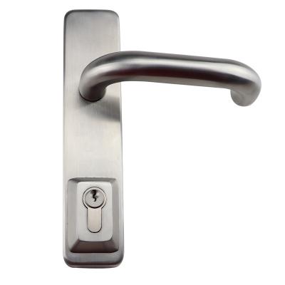 China Stainless Steel Stainless Steel Lever Balance Door Handle Lock Lever For Exit Device for sale