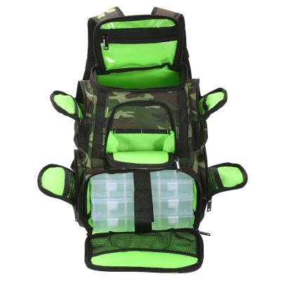 China Waterproof Waterproof Backpack Fishing Lures Baits Storage Fishing Bag For Tackle for sale