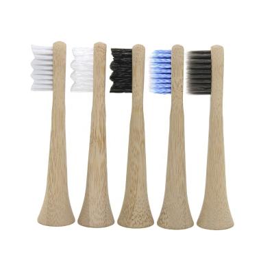 China Chylee Oral Private Label Health Care Toothbrush Bamboo Biodegradable Replaceable Head Compatible with 3 6 9 Series Sonic Electric Toothbrush for sale