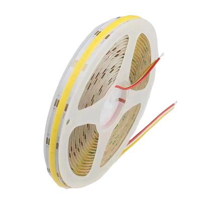 China Color Switch DC12V/24V Waterproof 608Leds/M Remote Control 10V COB Led Strip Light for sale