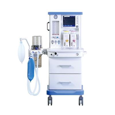 China High Quality Metal Hospital Medical Equipment Anesthesia Machine With Two Vaporizers for sale