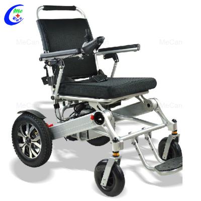 China Hot Selling Lightweight Wheelchair Power Folding Remote Control Electric Wheelchair 59*38*78cm for sale