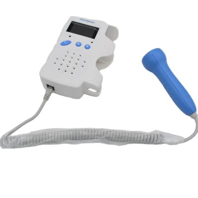 China Home Check and Examination Daily Baby Heartbeat Fetal Doppler Medical Monitor for sale