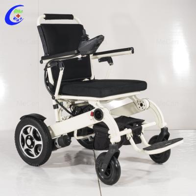 China Hospital Disabled Lightweight Folding Power Wheelchair For Handicapped 76*62*40cm for sale