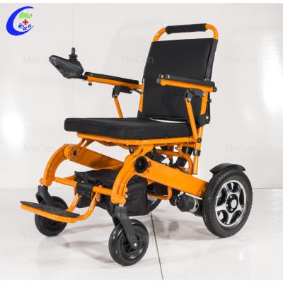 China Lightweight Foldable Power Wheelchair With Lithium Battery For The Elderly 76*62*40cm for sale