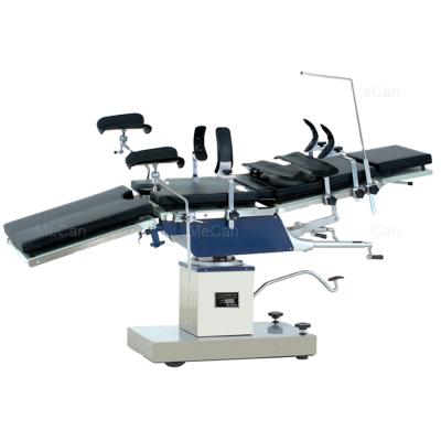 China Electric Hydraulic Narrow Manual Metal Operating Table Medical Surgical Instruments Bed for sale