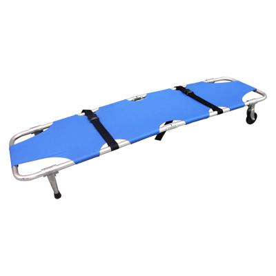 China Good Quality Folding Emergency Rescue 2 Folding Stretcher for sale