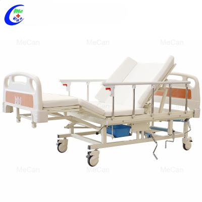 China (Height)Adjustable Multifunctional Nursing Bed For Inpatient With Toilet for sale