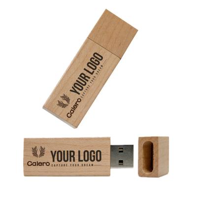 China Customized Wooden USB Pen Drive Promotional Gift U Wooden USB Drive Instant Nature 3.0 Square Eco Wooden Disk for sale