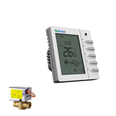 China Modern vrf ac gas control manual dry contact thermostat for sale