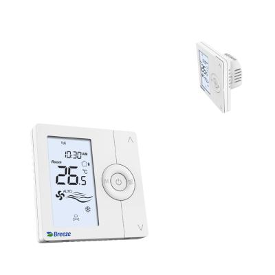 China Modern Competitive Price Easy Installation Room LCD Display Controller Thermostat for sale