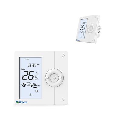 China Easy Installation AC Fan Coil Modern Fully Stocked Electronic Room Thermostat for sale