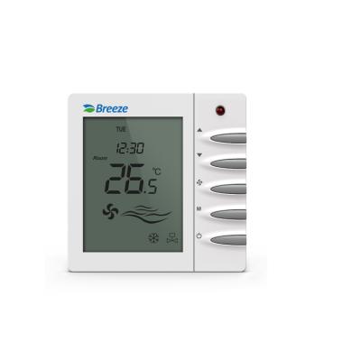 China Modern large standard thermostat with window sensor temperature thermostat modbus room thermostat for sale