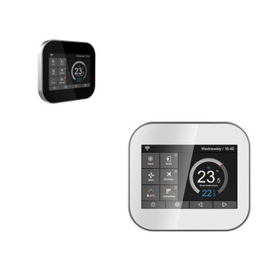 China Modern functional door window dry contact ac thermostat touch screen wifi thermostat for sale