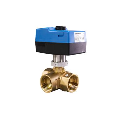 China Factory Price General Brass Ball 2 Way Floating Hydraulic Modulating Valve for sale