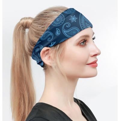 China Universal Non-Slip Lightweight Women Sports Custom Headband For Yoga Sports Elastic for sale