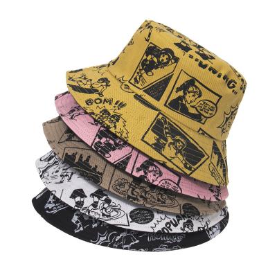 China Outdoor Character Sun Hat Cap Ending Simple Custom Bucket Summer Hat for sale