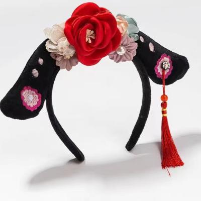 China 2022 New Factory High Quality Fashion Environmental Friendly Wholesale Empresses In Qing Court Style Cosplay Headbands for sale