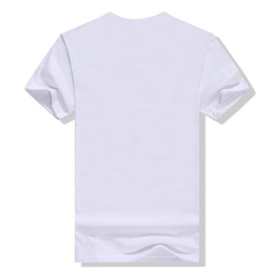 China QUICK DRY T-shirt men's pure black short-sleeved pure color all over half sleeves summer top clothes simple pure white T-shirt white for sale