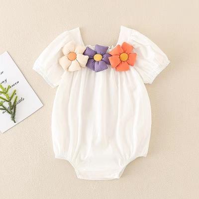 China Comfotable flower triangle flower pet bag foreign style casual three-dimensional infant summer one-piece female bab for sale