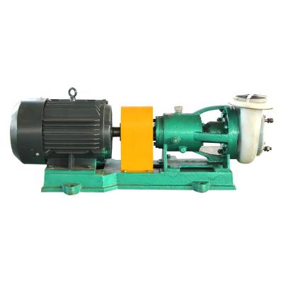 China Automotive Industry FSB Chemical Sewage Fluoroplastic Monoblock Centrifugal Pump for sale